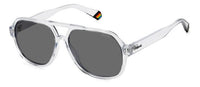Polaroid PLD6193/S Crystal/Grey Polarised #colour_crystal-grey-polarised