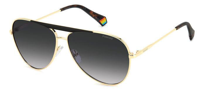 Polaroid PLD6200/S/X Gold Black/Grey Shaded Polarised #colour_gold-black-grey-shaded-polarised