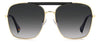 Polaroid PLD6201/S/X Matte Black Gold/Grey Shaded Polarised #colour_matte-black-gold-grey-shaded-polarised