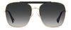 Polaroid PLD6201/S/X Matte Black Gold/Grey Shaded Polarised #colour_matte-black-gold-grey-shaded-polarised