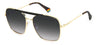 Polaroid PLD6201/S/X Matte Black Gold/Grey Shaded Polarised #colour_matte-black-gold-grey-shaded-polarised