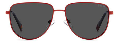 Polaroid PLD6196/S/X Matte Red/Grey Polarised #colour_matte-red-grey-polarised