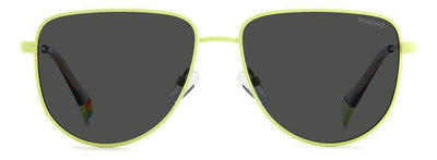 Polaroid PLD6196/S/X Matte Lime/Grey Polarised #colour_matte-lime-grey-polarised