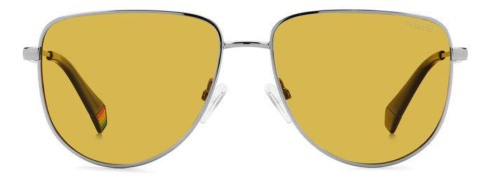 Polaroid PLD6196/S/X Ruthenium/Yellow Polarised #colour_ruthenium-yellow-polarised