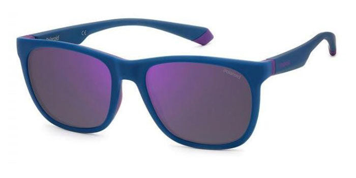 Polaroid PLD2140/S Matte Blue Violet/Violet Mirror Polarised #colour_matte-blue-violet-violet-mirror-polarised