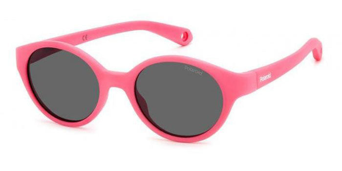 Polaroid Junior PLD K007/S Fuchsia/Grey Polarised #colour_fuchsia-grey-polarised