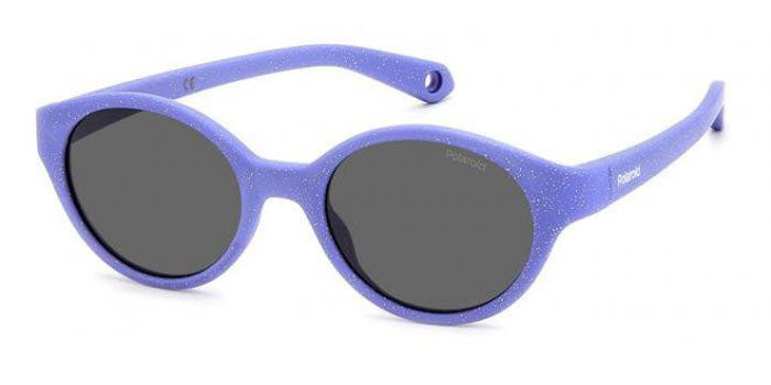 Polaroid Junior PLD K007/S Glitterr Violet/Grey Polarised #colour_glitterr-violet-grey-polarised