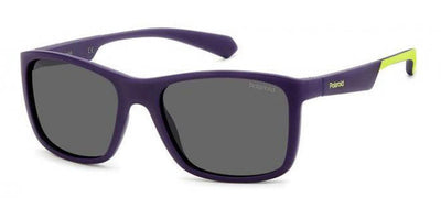 Polaroid Junior PLD8053/S Matte Blue Grn/Grey Polarised #colour_matte-blue-grn-grey-polarised