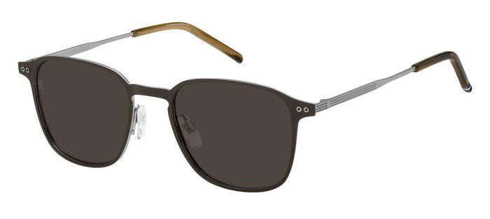 Tommy Hilfiger TH1972/S Matte Brown/Grey #colour_matte-brown-grey
