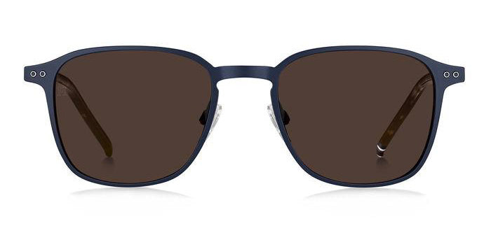 Tommy Hilfiger TH1972/S Matte Blue/Brown #colour_matte-blue-brown