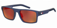 Tommy Hilfiger TH1977/S Matte Blue/Orange Mirror #colour_matte-blue-orange-mirror