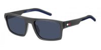 Tommy Hilfiger TH1977/S Matte Grey/Blue #colour_matte-grey-blue