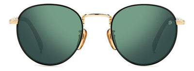 David Beckham DB1116/S Matte Black Gold/Green Mirror #colour_matte-black-gold-green-mirror