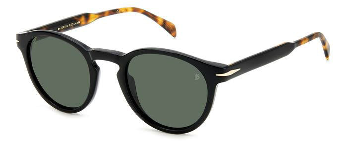 David Beckham DB1111/S Black Havana/Green #colour_black-havana-green