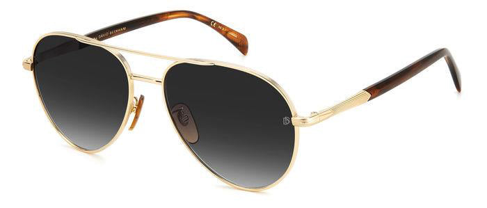 David Beckham DB1118/G/S Gold Brown Horn/Dark Grey Shaded #colour_gold-brown-horn-dark-grey-shaded