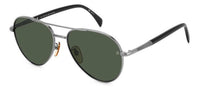 David Beckham DB1118/G/S Dark Ruthenium Black/Green Polarised #colour_dark-ruthenium-black-green-polarised