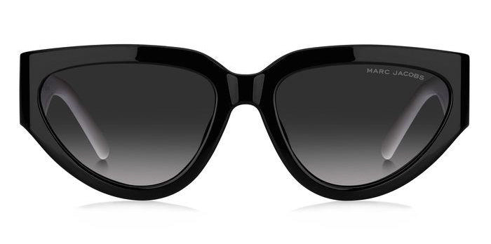 Marc Jacobs Marc 645/S Black White/Dark Grey Shaded #colour_black-white-dark-grey-shaded