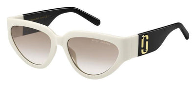 Marc Jacobs Marc 645/S Whte Blk/Brown Gradient  #colour_whte-blk-brown-gradient-