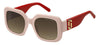 Marc Jacobs Marc 647/S Pk Rd/Brown Gradient  #colour_pk-rd-brown-gradient-