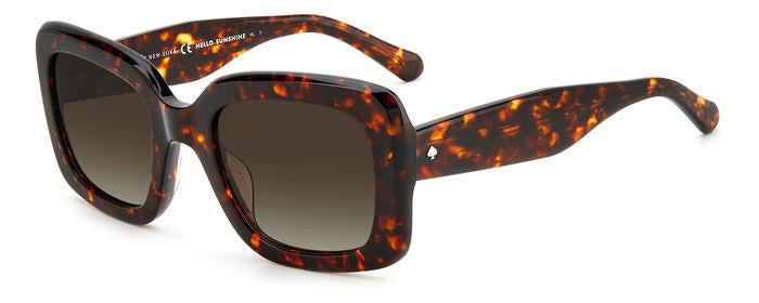 Kate Spade‎ Women\'s Bellamy 52mm Havana Sunglasses BELLAMY-S-086-52- NEW Kate Spade Women main image 3