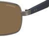 Polaroid PLD2041/S Gunmetal/Brown Polarised #colour_gunmetal-brown-polarised