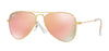 Ray-Ban Junior RJ9506S Gold/Orange #colour_gold-orange