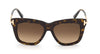 Tom Ford Dasha TF822 Dark Tortoise/Brown Gradient #colour_dark-tortoise-brown-gradient