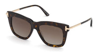 Tom Ford Dasha TF822 Dark Tortoise/Brown Polarised #colour_dark-tortoise-brown-polarised