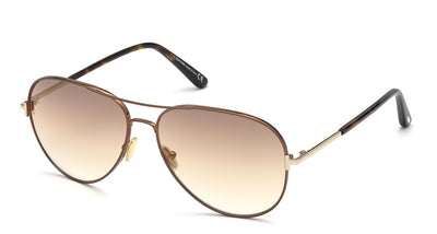 Tom Ford Clark TF823 Brown/Brown Mirror #colour_brown-brown-mirror