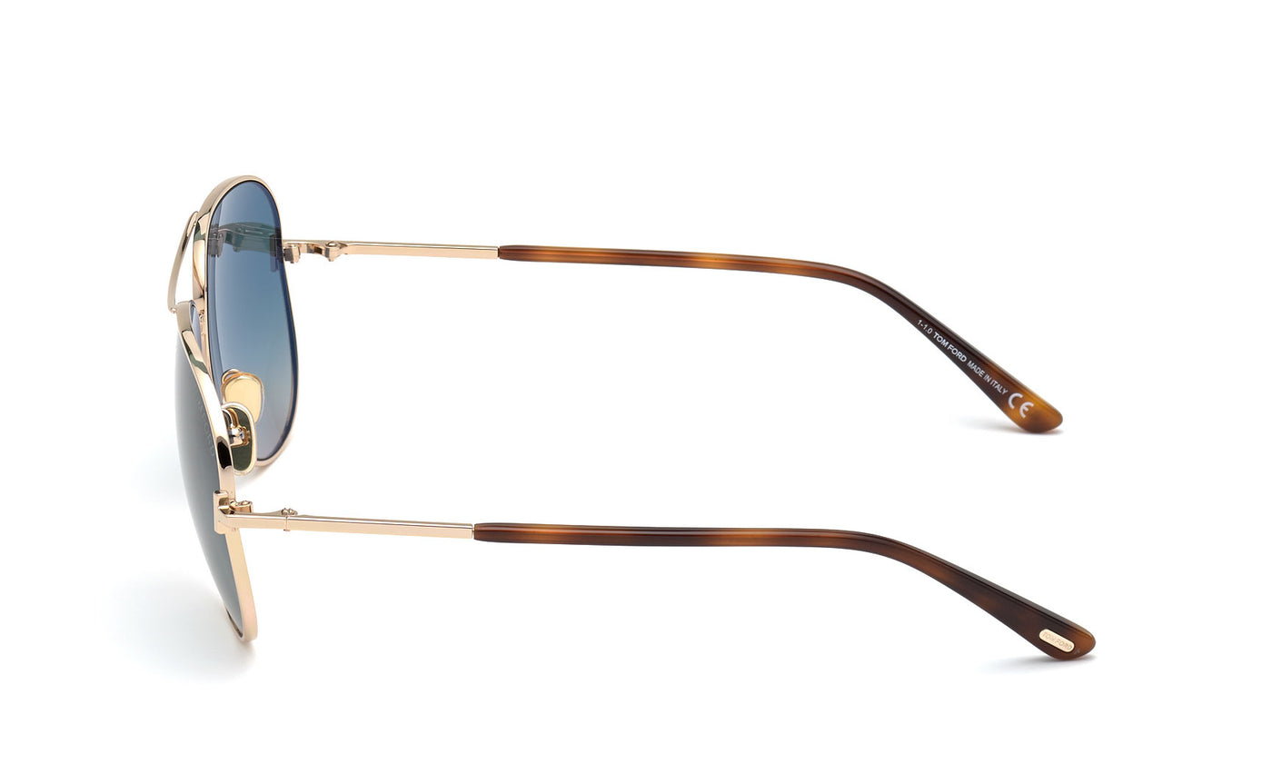 Tom Ford Clark TF823 Gold/Green Gradient #colour_gold-green-gradient