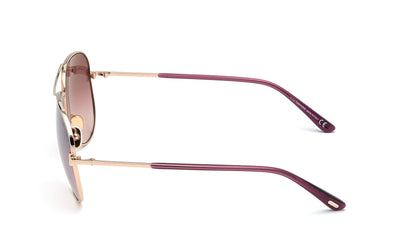 Tom Ford Clark TF823 Gold/Red Mirror #colour_gold-red-mirror