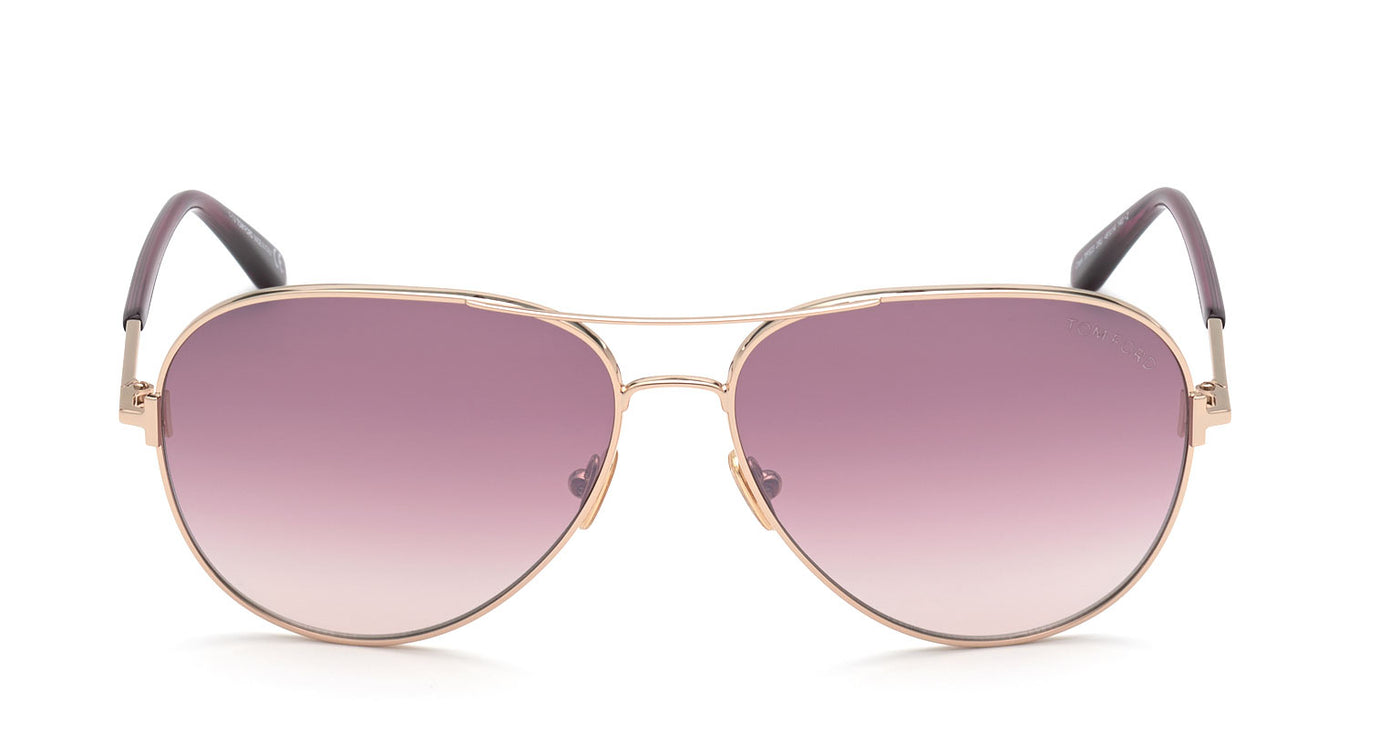 Tom Ford Clark TF823 Gold/Red Mirror #colour_gold-red-mirror