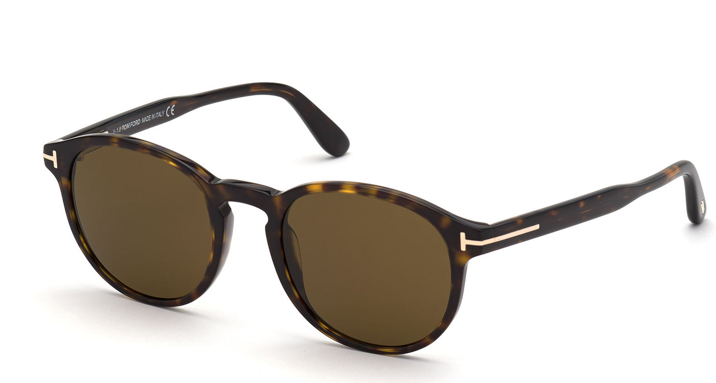 Tom Ford Dante TF834 Dark Tortoise/Brown #colour_dark-tortoise-brown