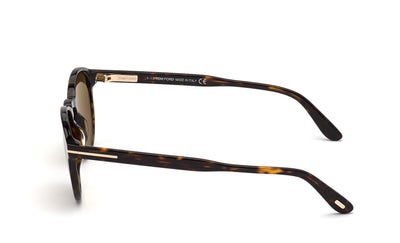 Tom Ford Dante TF834 Dark Tortoise/Brown #colour_dark-tortoise-brown