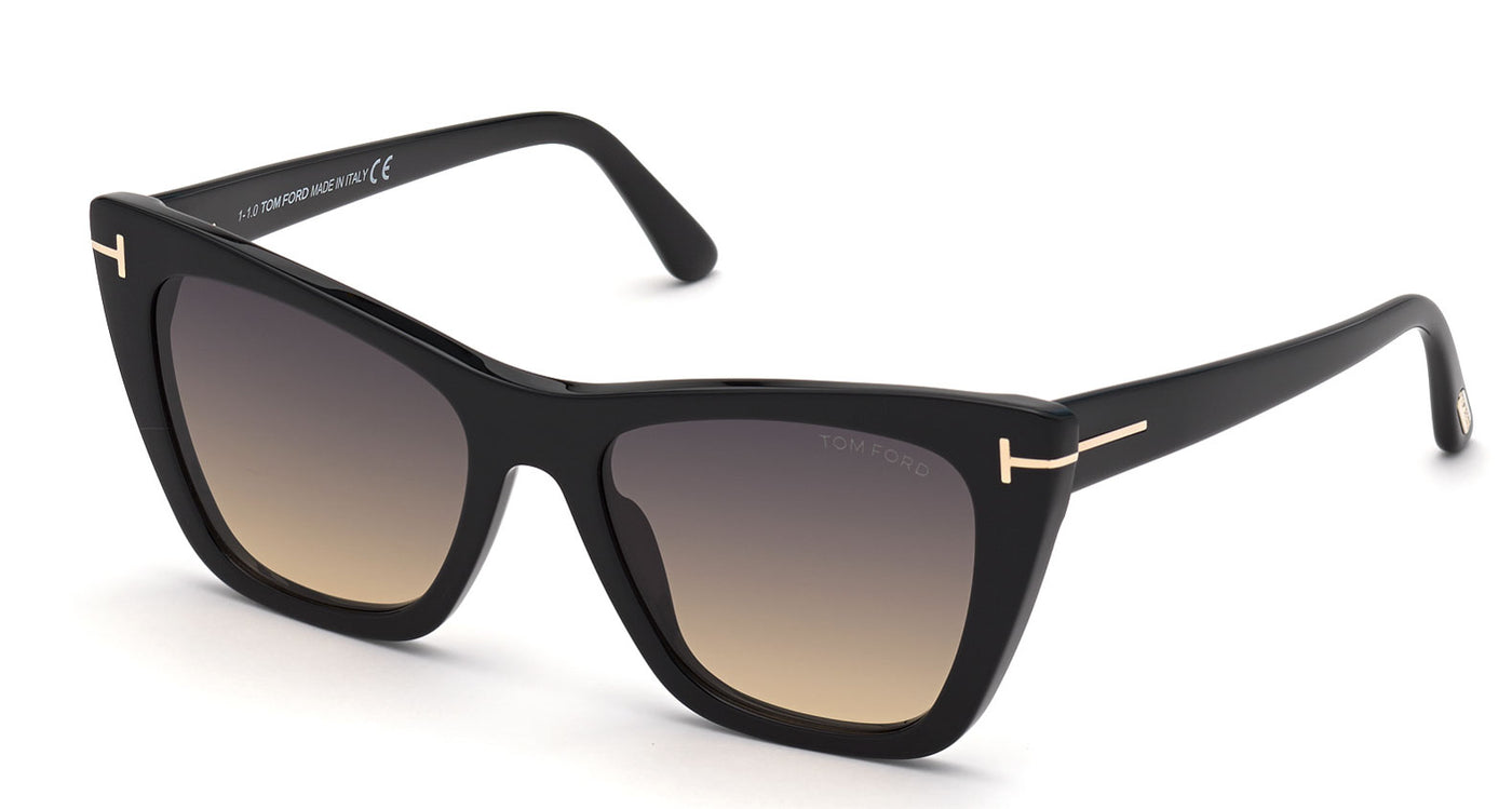 Tom Ford Poppy-02 TF846 Black-Grey-Gradient #colour_black-grey-gradient