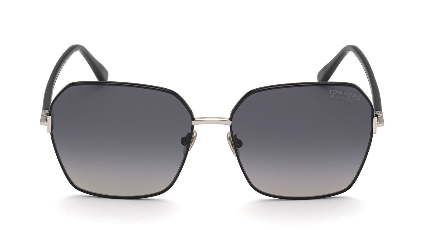 Tom Ford Claudia-02 TF839 Black-Grey-Polarised #colour_black-grey-polarised