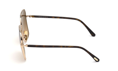 Tom Ford Claudia-02 TF839 Dark Tortoise/Brown Gradient #colour_dark-tortoise-brown-gradient
