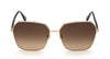 Tom Ford Claudia-02 TF839 Dark Tortoise/Brown Gradient #colour_dark-tortoise-brown-gradient
