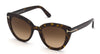 Tom Ford Izzi TF845 Dark Tortoise/Brown Gradient #colour_dark-tortoise-brown-gradient