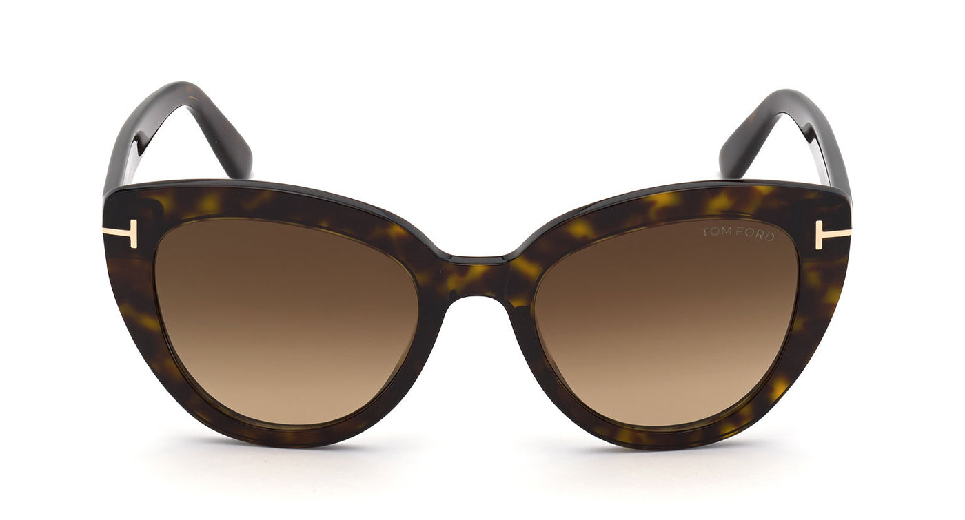 Tom Ford Izzi TF845 Dark Tortoise/Brown Gradient #colour_dark-tortoise-brown-gradient