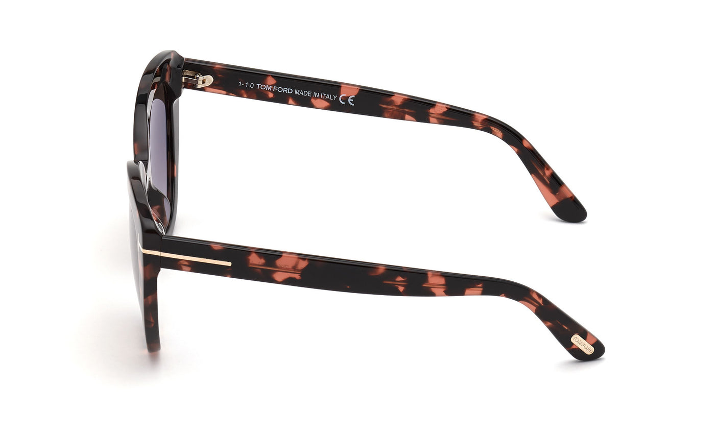 Tom Ford Izzi TF845 Light Tortoise/Brown Gradient #colour_light-tortoise-brown-gradient