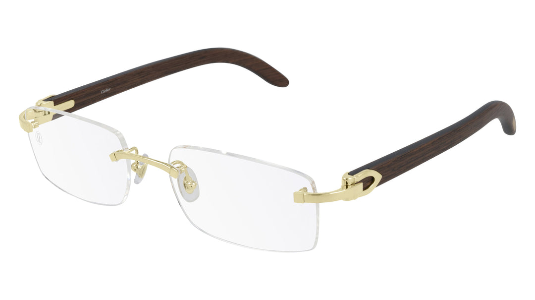 Cartier Ibiza CT0052O Rectangle Glasses | Fashion Eyewear US