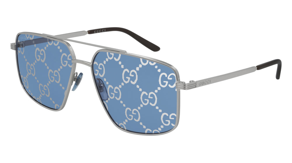 Gucci GG0941S Silver/Blue Mirror #colour_silver-blue-mirror