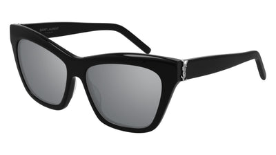 Saint Laurent SL M79 Black-Silver-Mirror #colour_black-silver-mirror