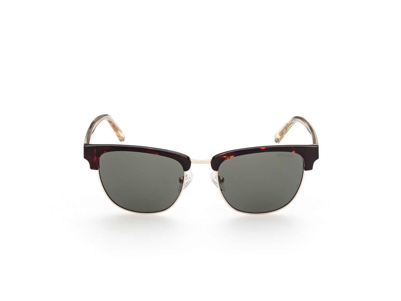 Guess GU00037 Dark Tortoise/Green #colour_dark-tortoise-green