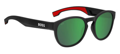 Boss 1452/S Matte Black Red/Green Mirror #colour_matte-black-red-green-mirror