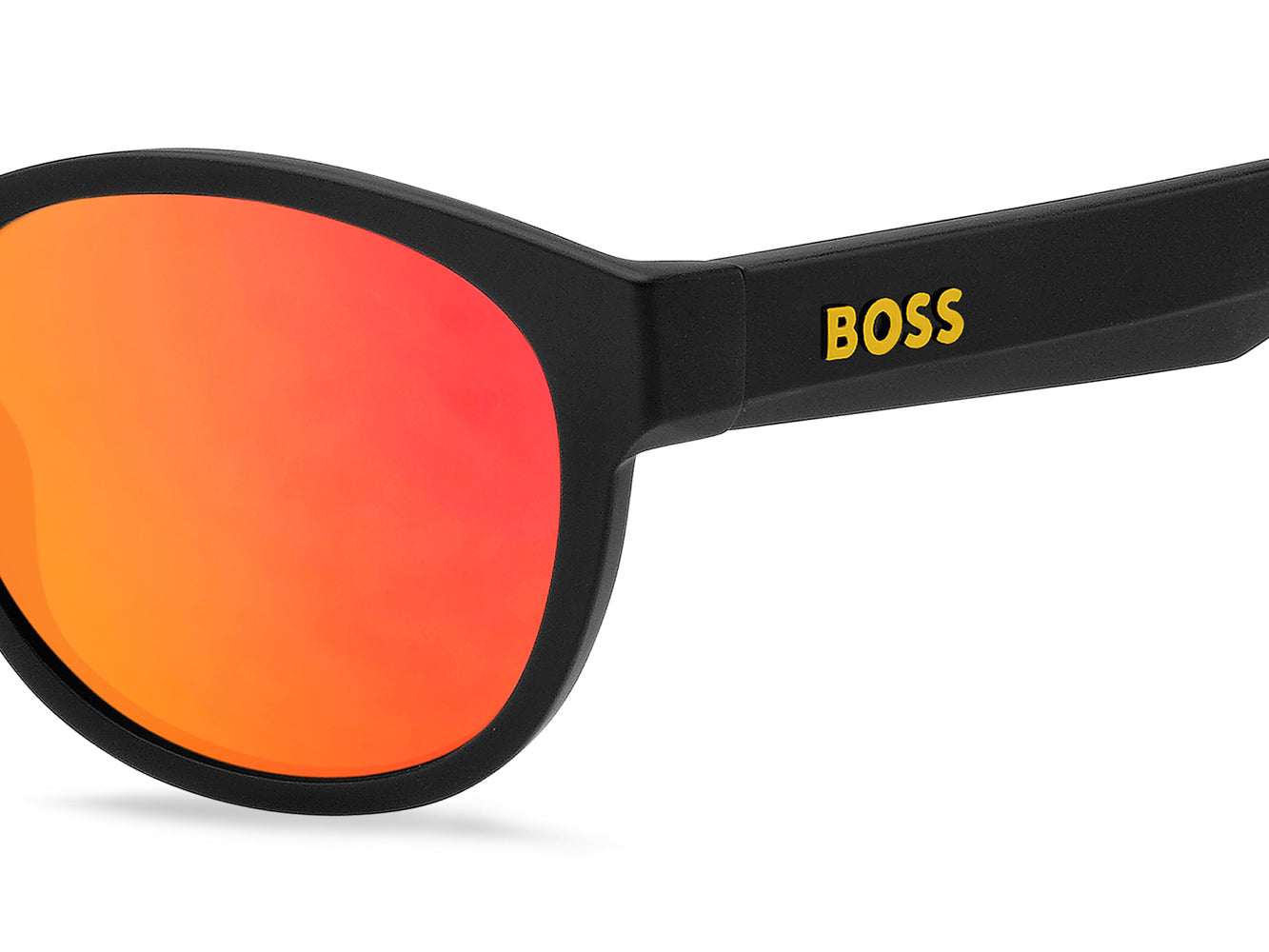 Boss 1452/S Matte Black Red/Orange Mirror #colour_matte-black-red-orange-mirror