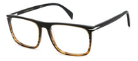 David Beckham DB1108 Brown Striped Havana #colour_brown-striped-havana