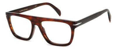 David Beckham DB7096 Brown Horn #colour_brown-horn