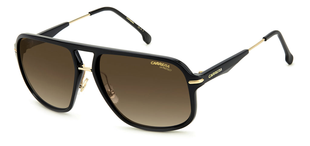 Carrera 296/S Black-Gold/Brown Gradient #colour_black-gold-brown-gradient